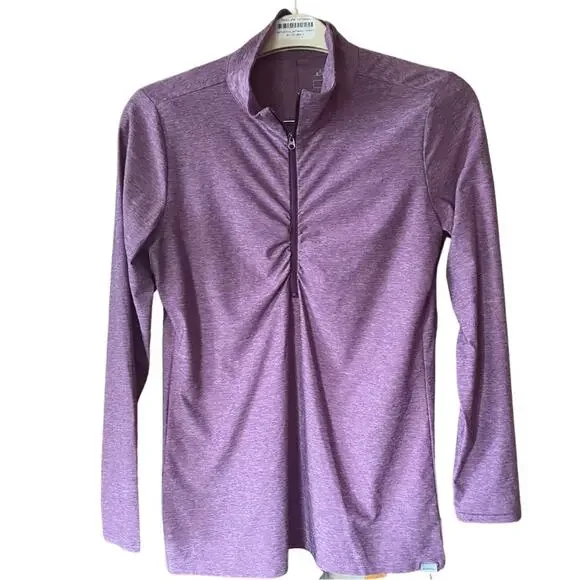 Eddie Bauer lightweight long sleeve 1/4 zip athletic pullover. Size M. NWOT - Picture 5 of 5